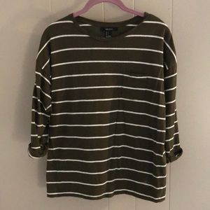 Forever 21 striped shirt